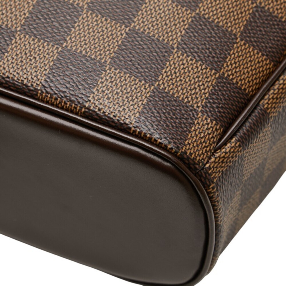 LOUIS VUITTON Brown Damier Leather Shoulder Bag - Picture 5 of 12